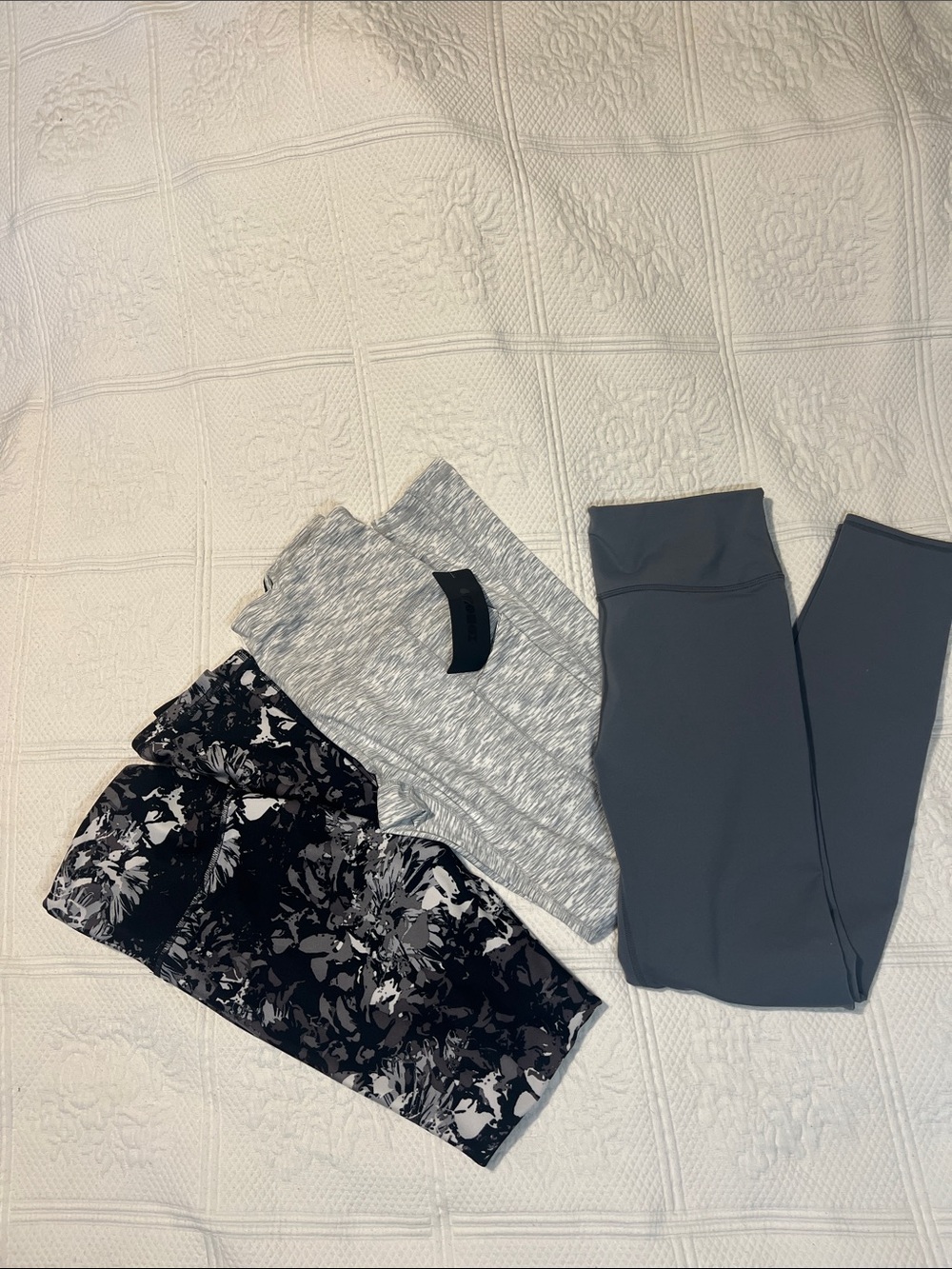 3 Womens Leggings: Balance Collection, as ODODOS, an no Fabletics .